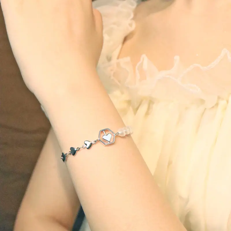 SIMPLE JOYS Pearl Bracelets Women's-2