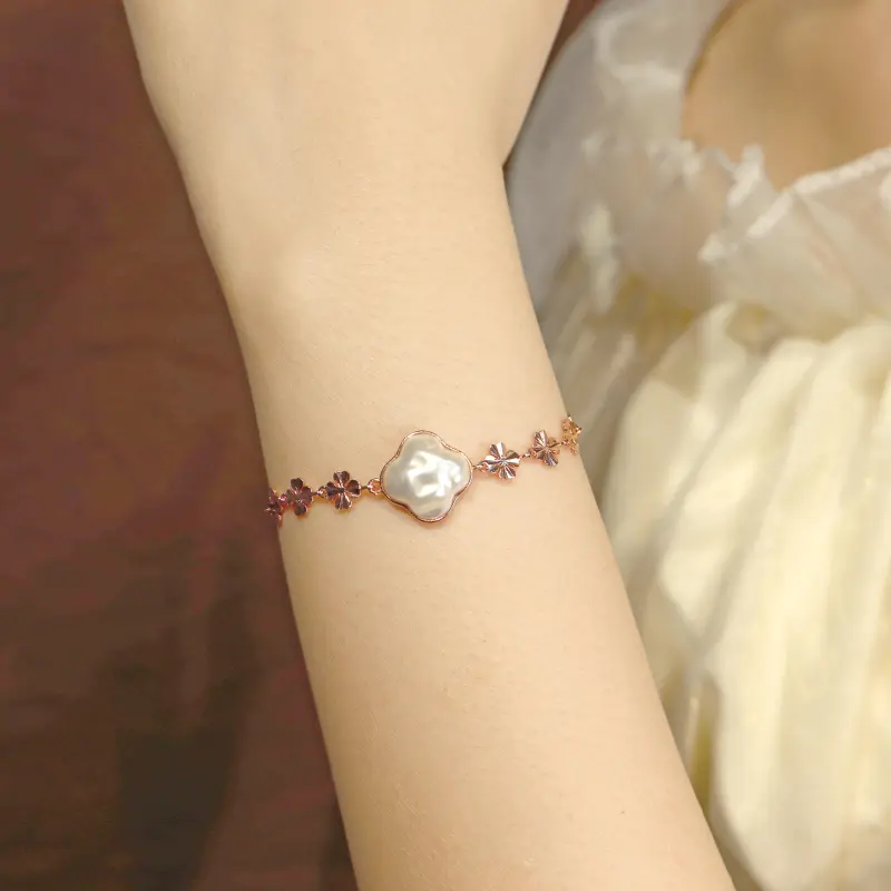 SIMPLE JOYS Pearl Bracelets Women's-3