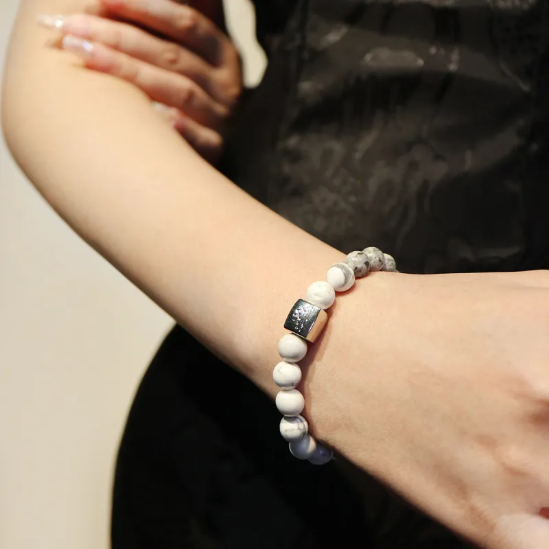 SIMPLE JOYS Obsidian Jade Bracelets Unisex-3