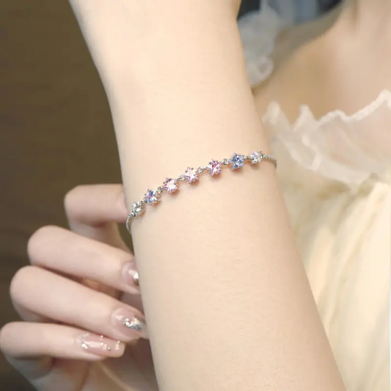 SIMPLE JOYS Alloy Bracelets Women's-2