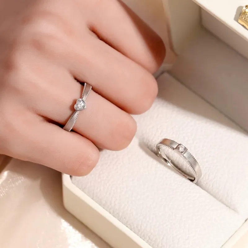 FUNILUOFU S925 Silver Rings Unisex-3