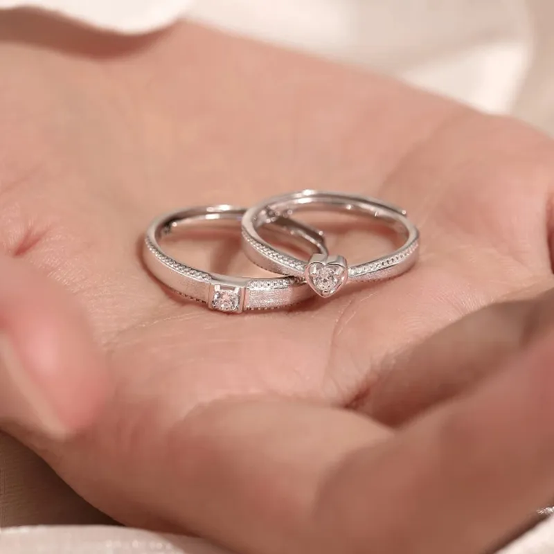 FUNILUOFU S925 Silver Rings Unisex-4