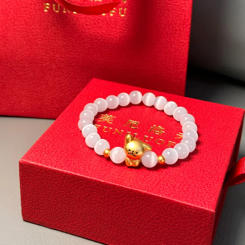 FUNILUOFU 999 Fine Silver Bracelets Women's-2