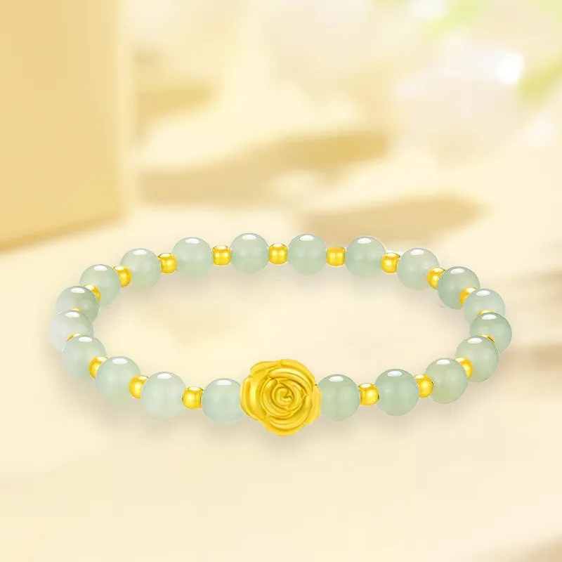 FUNILUOFU Gold Bracelet Women's-5