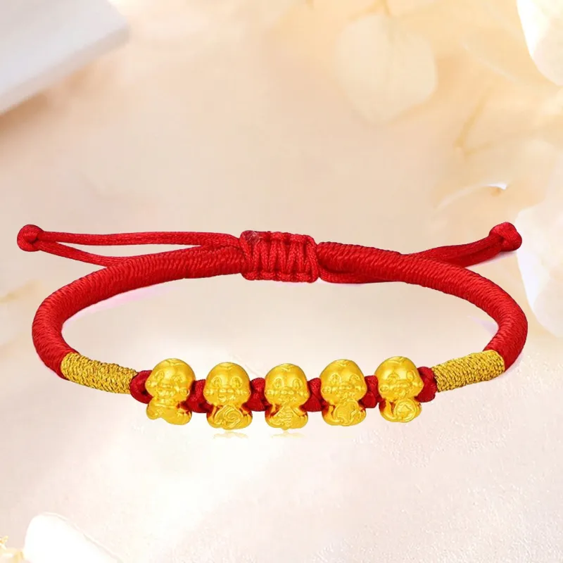 FUNILUOFU Gold Bracelet Women's-4