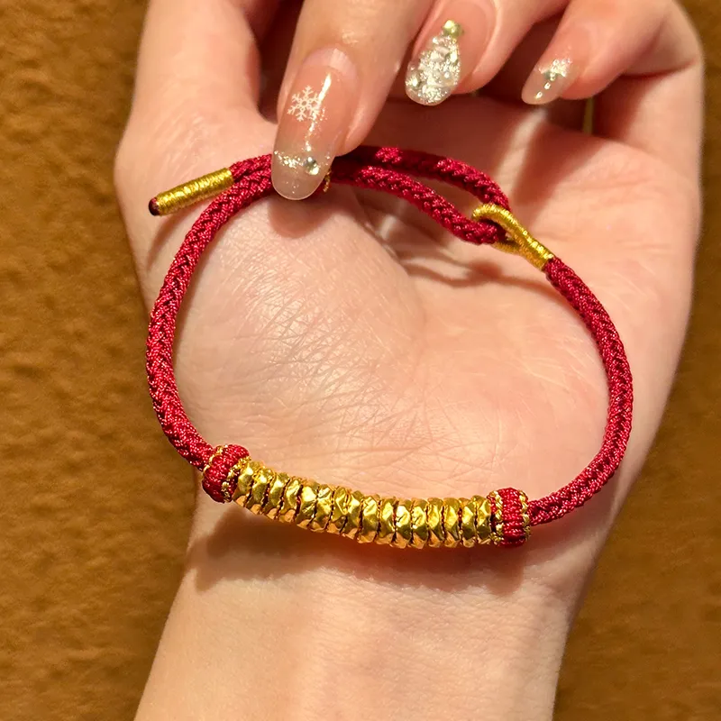 FUNILUOFU Gold Bracelet Unisex-1