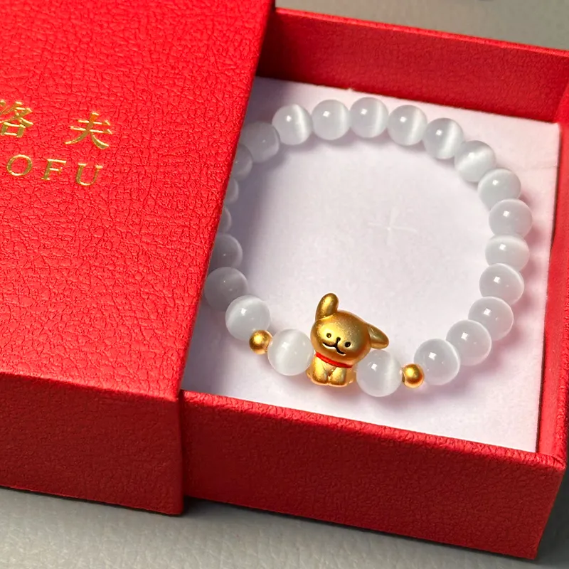 FUNILUOFU 999 Fine Silver Bracelets Women's-3