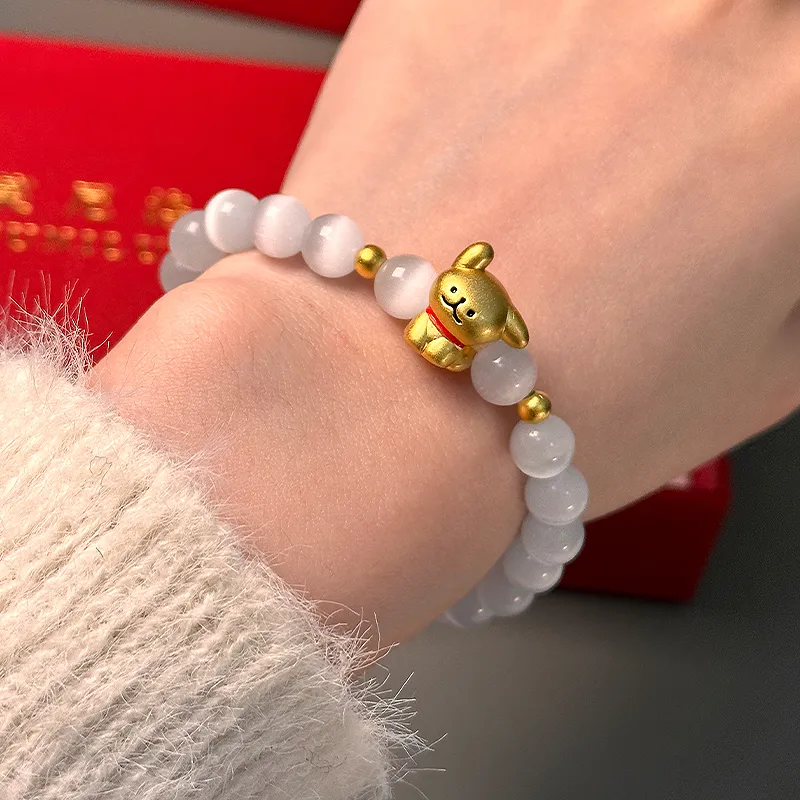 FUNILUOFU 999 Fine Silver Bracelets Women's-4