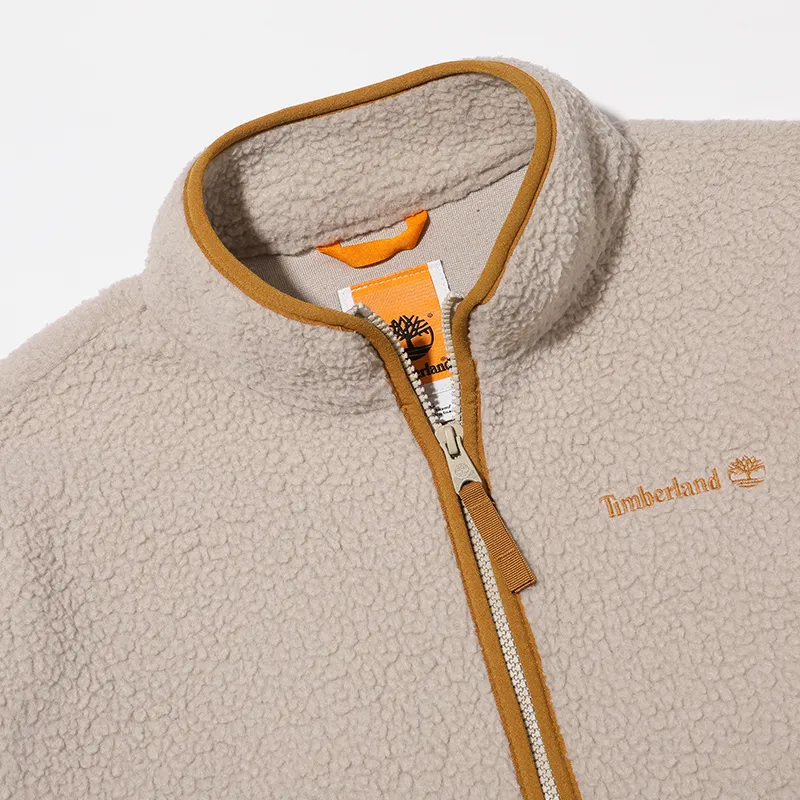 Timberland Velvet feel Coat Men's Beige-3