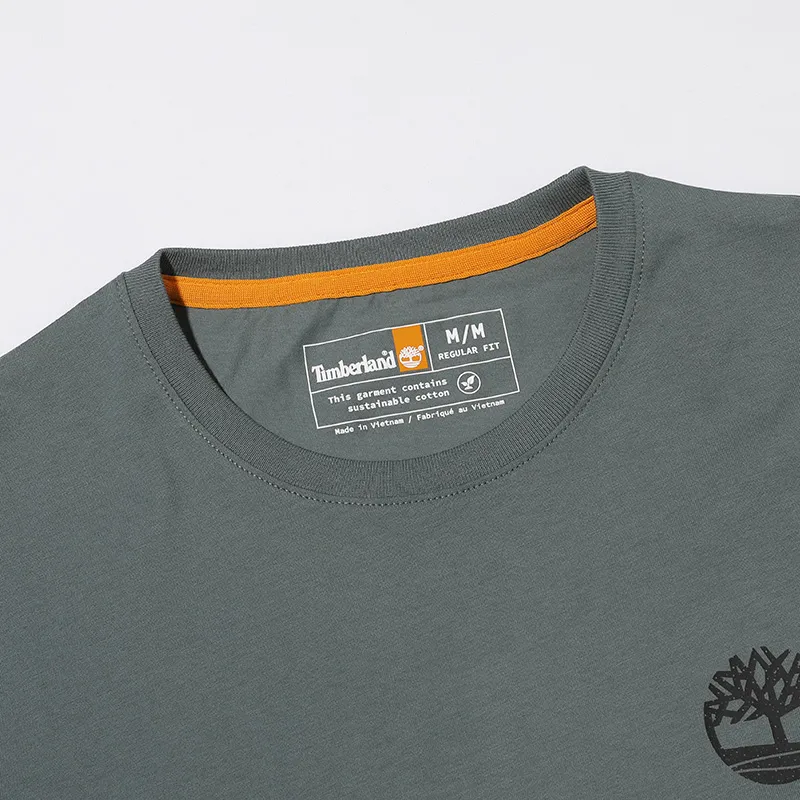 Timberland T Shirts Men Green-2