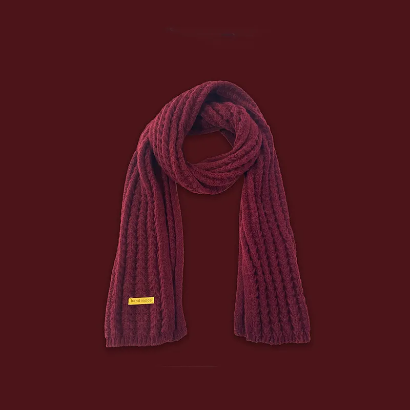 AAJF Polyester Knit Scarves Women's-13