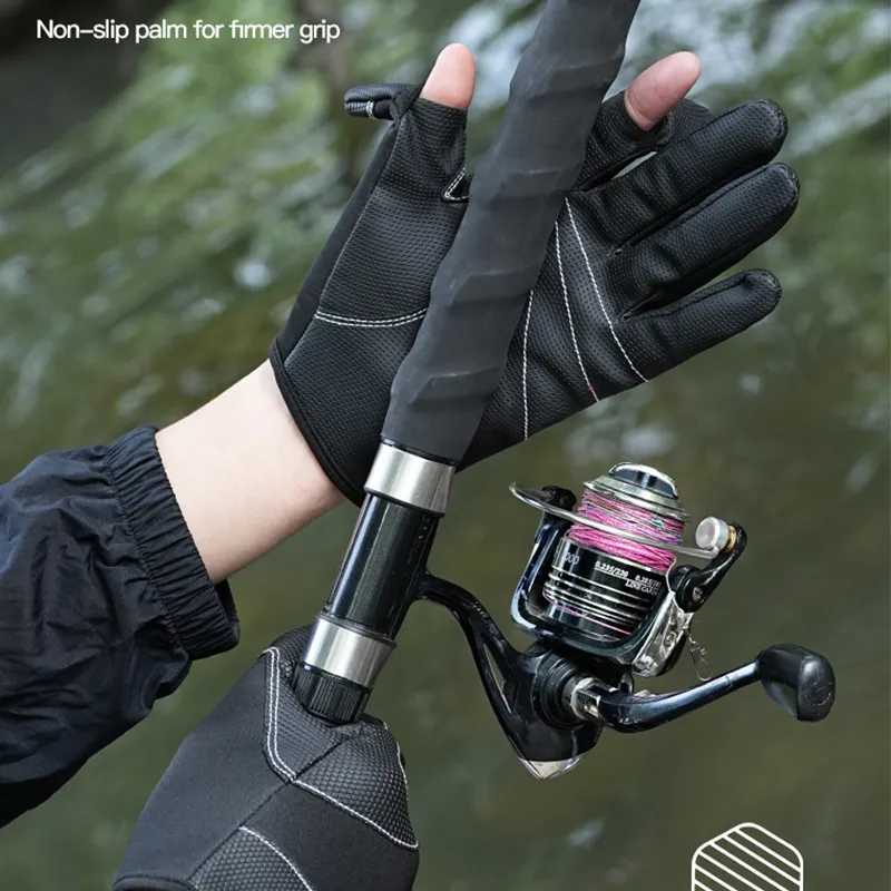 AAJF Dive Mat+PU+Polar Fleece Gloves Unisex-3