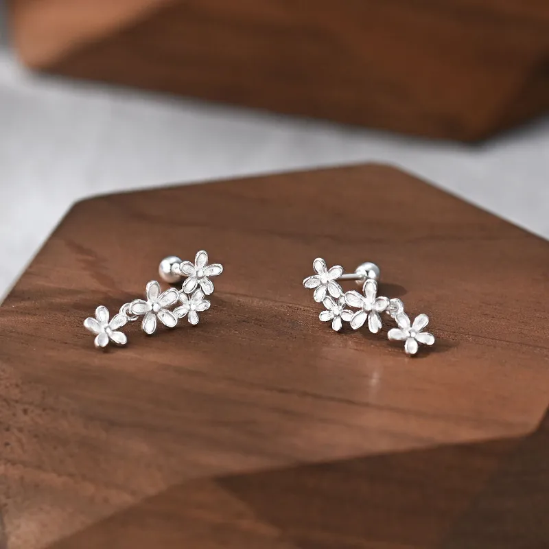 AAJF S999 Fine Silver Earrings Women's-1