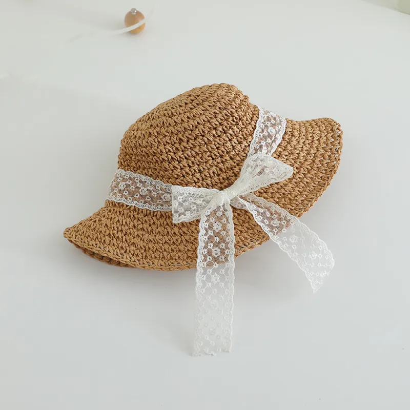 AAJF Paper Reed Bucket Hats Kids'-1