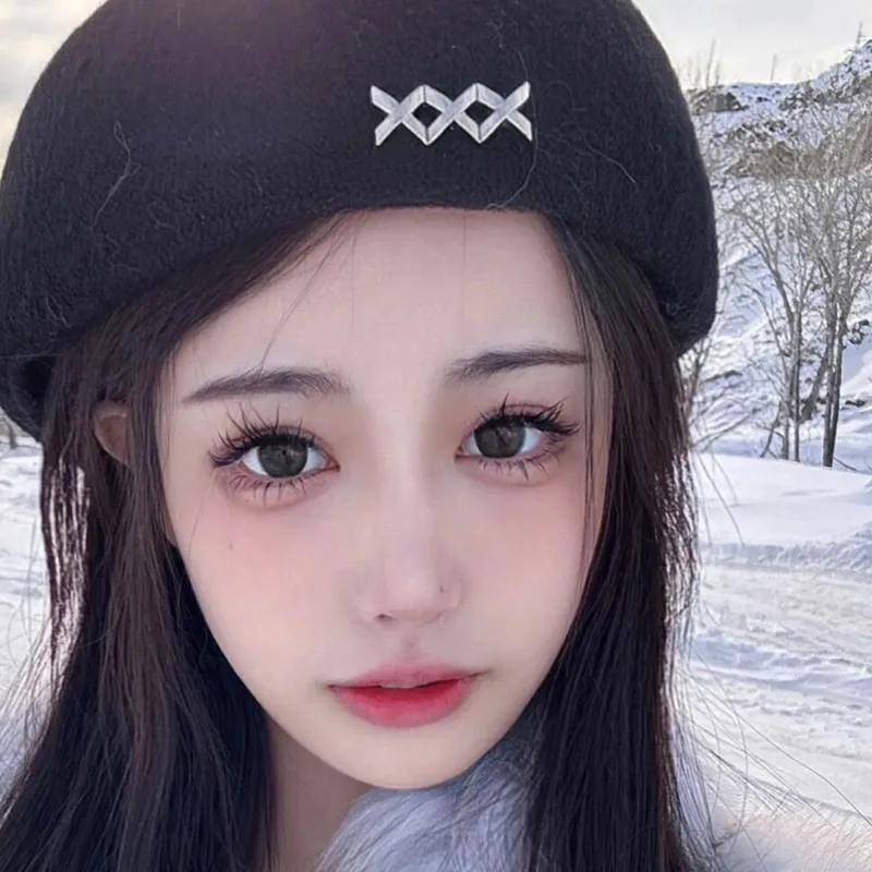 AAJF Polyester Cotton Blend Berets Women's-6