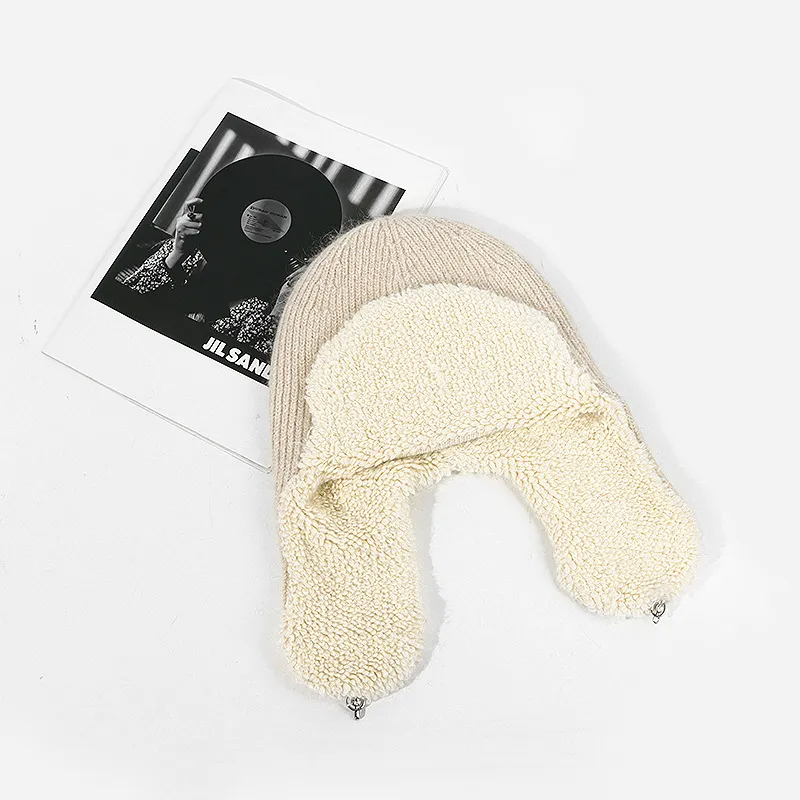 AAJF Rabbit Fur Blend Trapper Hats Unisex-11