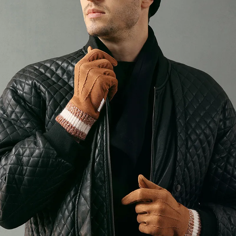 AAJF Knit Gloves Men-1