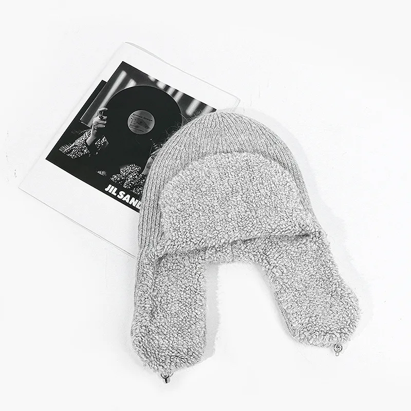 AAJF Rabbit Fur Blend Trapper Hats Unisex-5