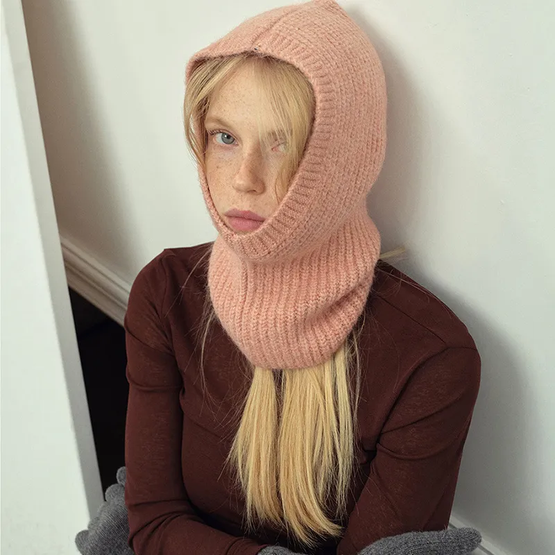 AAJF 6% Wool 6% Alpaca 46% Acrylic 20% Nylon 22% Polyester Beanies Women's-3
