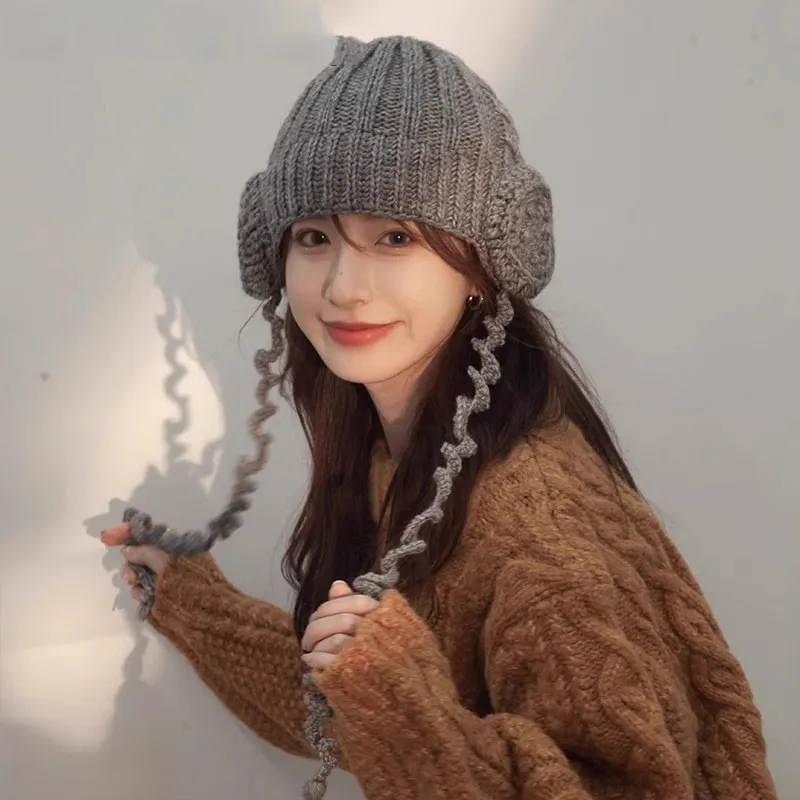 AAJF Rabbit Fur Blend Beanies Unisex-7