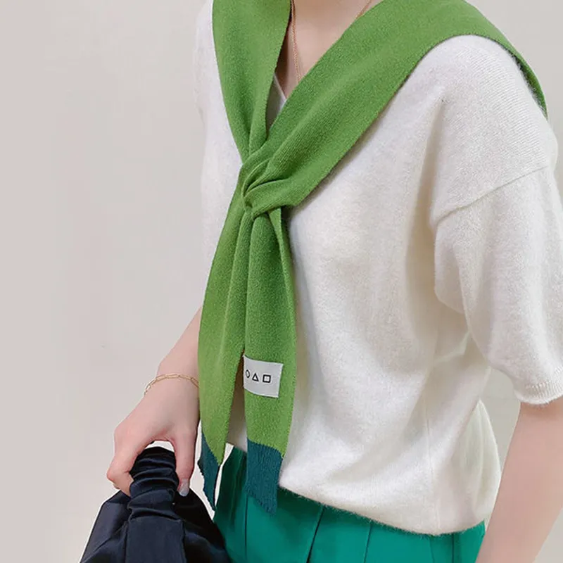 AAJF Knit Scarves Women's-3