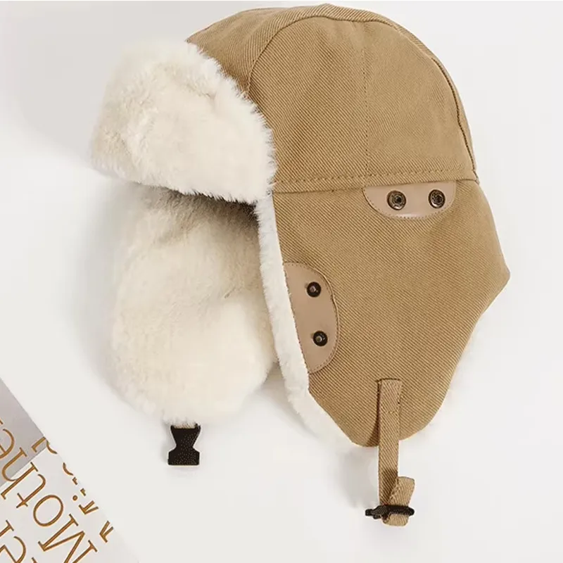 AAJF Cotton polyester Blend Trapper Hats Unisex-6