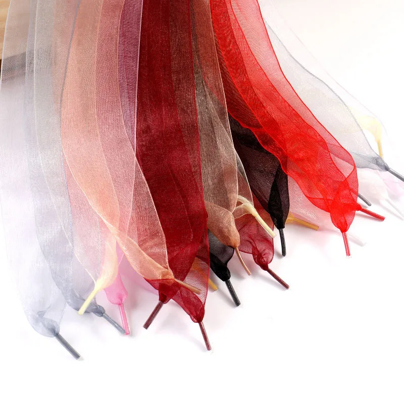 AAJF Chiffon Gauze Shoelaces Unisex-5