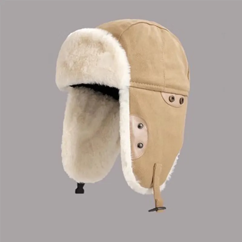AAJF Cotton polyester Blend Trapper Hats Unisex-7