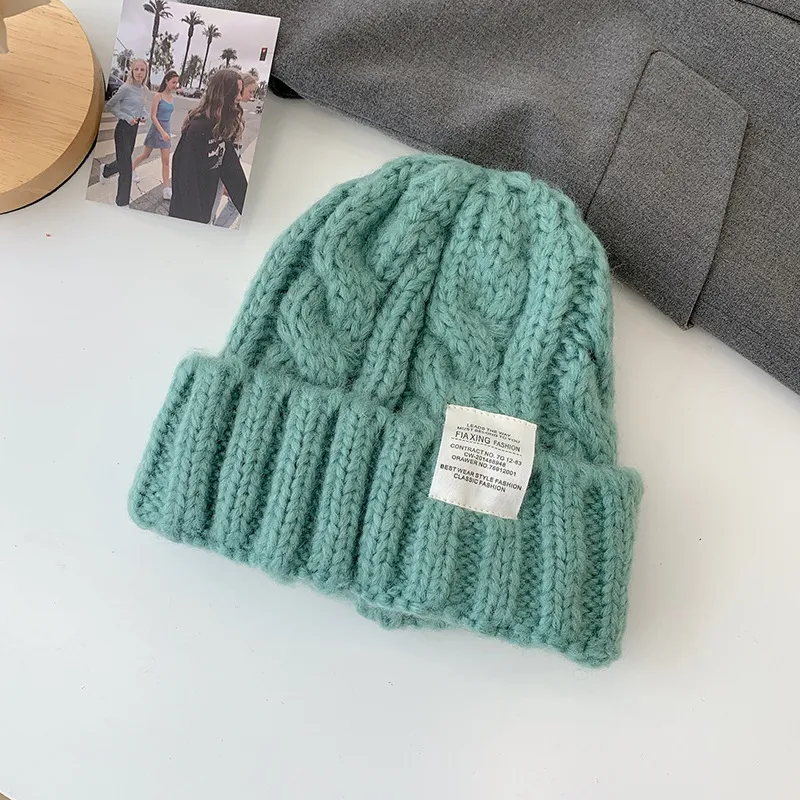 AAJF Rabbit Fur Blend Beanies Women's-13
