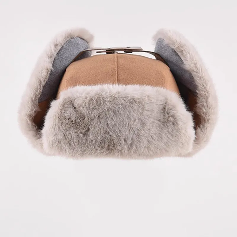 AAJF Cotton polyester Blend Trapper Hats Unisex-4