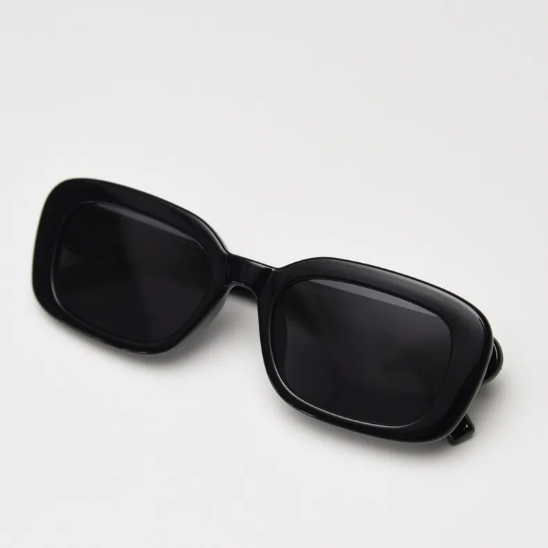 AAJF TR/Memory Plastic Metal Oval Sunglasses Unisex-2