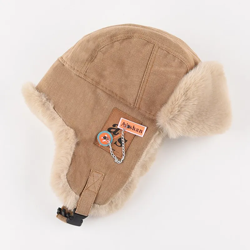AAJF Cotton polyester Blend Trapper Hats Unisex-2