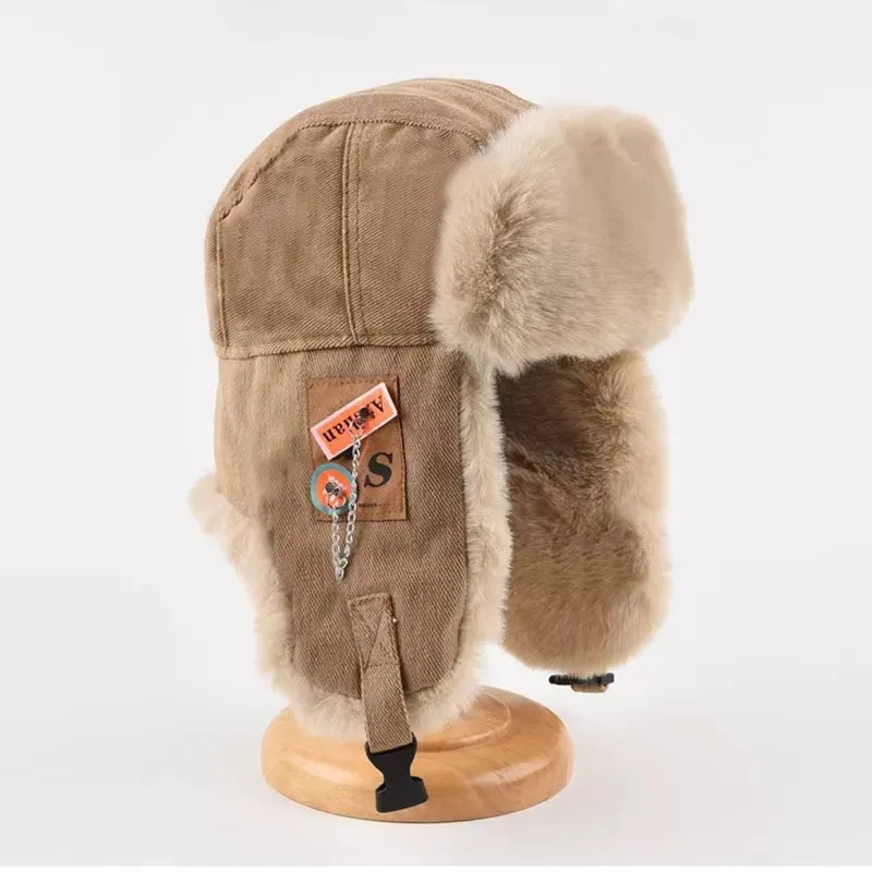 AAJF Cotton polyester Blend Trapper Hats Unisex-7