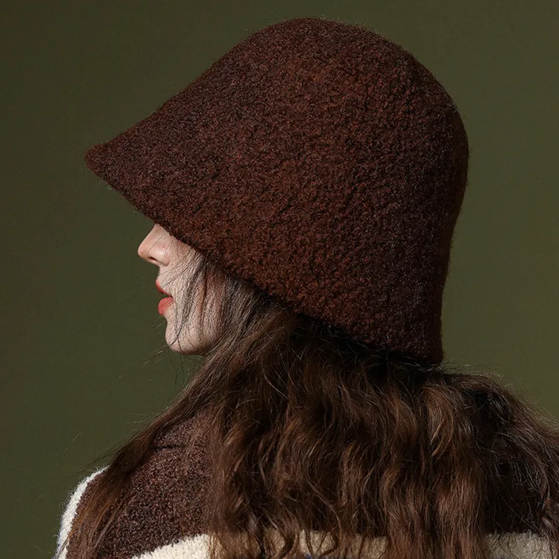 AAJF Cashmere Bucket Hats Women's-3