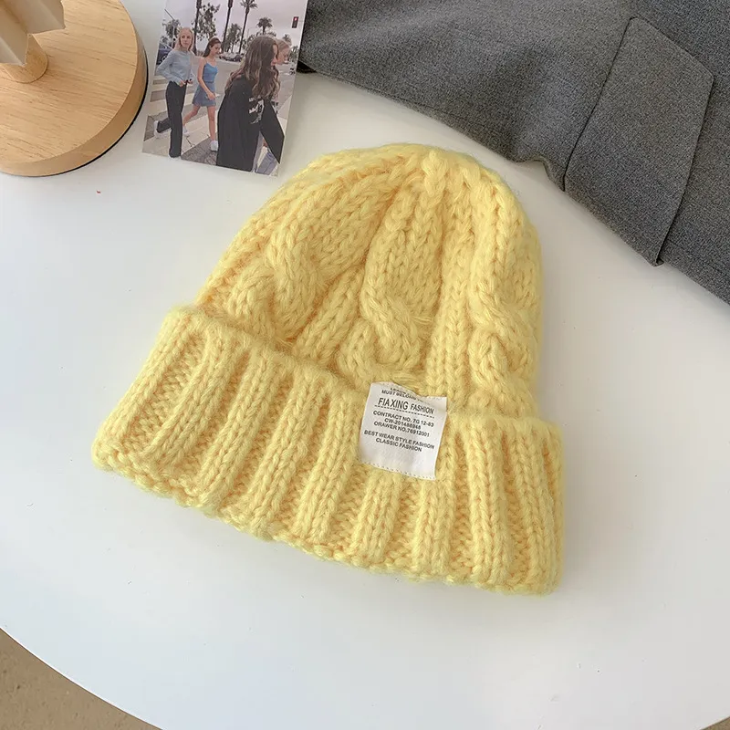 AAJF Rabbit Fur Blend Beanies Women's-7