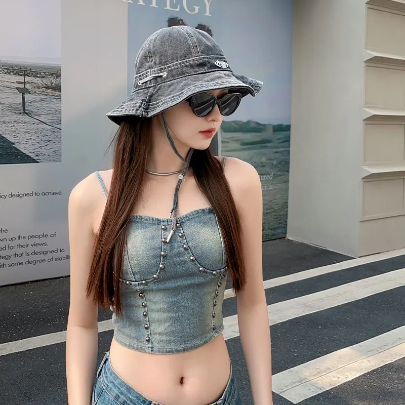 AAJF Polyester Cotton Blend Bucket Hats Unisex-5
