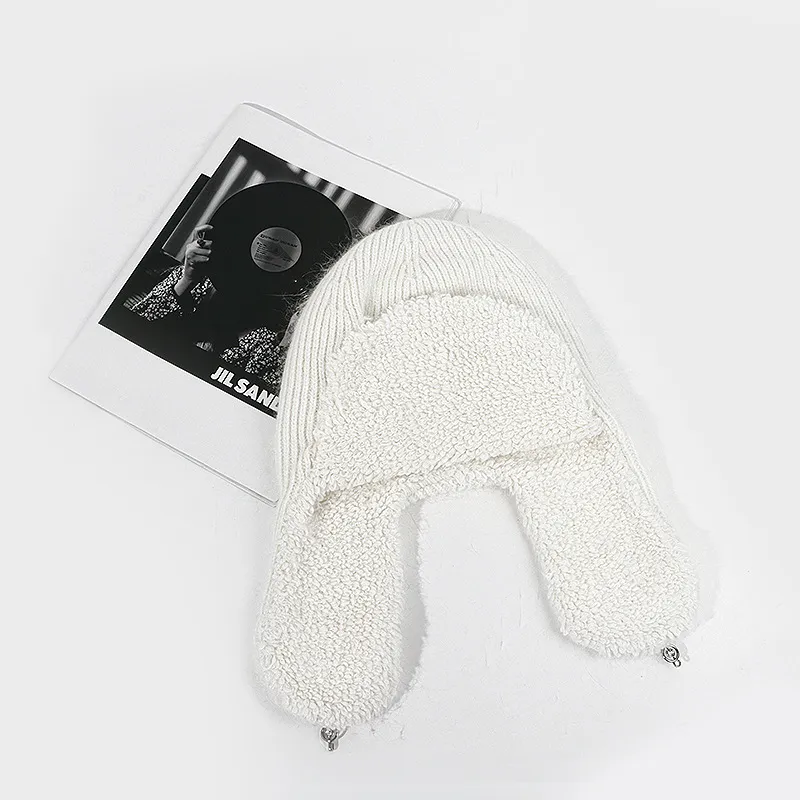 AAJF Rabbit Fur Blend Trapper Hats Unisex-1