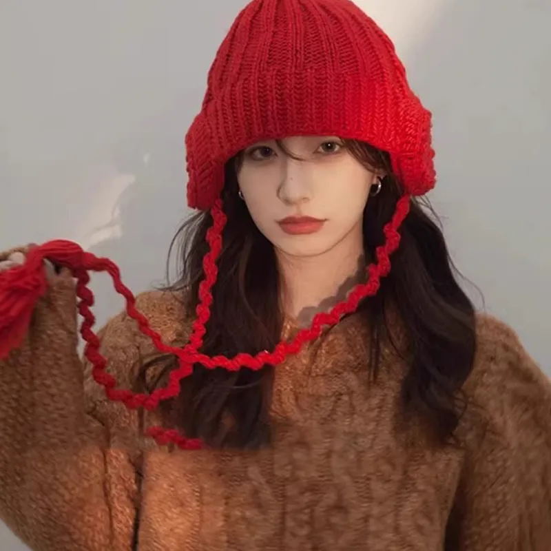 AAJF Rabbit Fur Blend Beanies Unisex-2