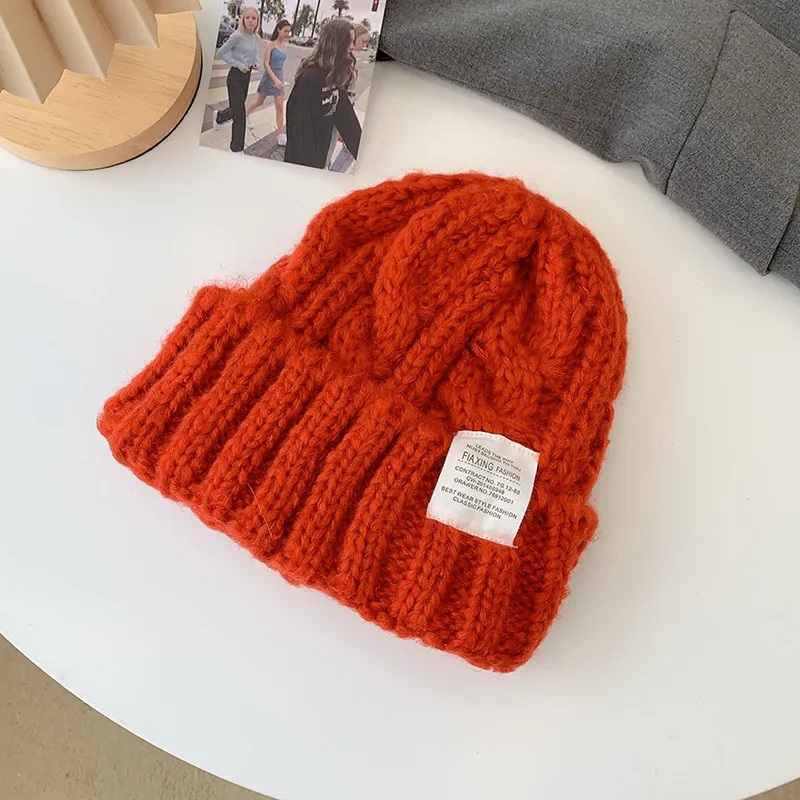AAJF Rabbit Fur Blend Beanies Women's-3