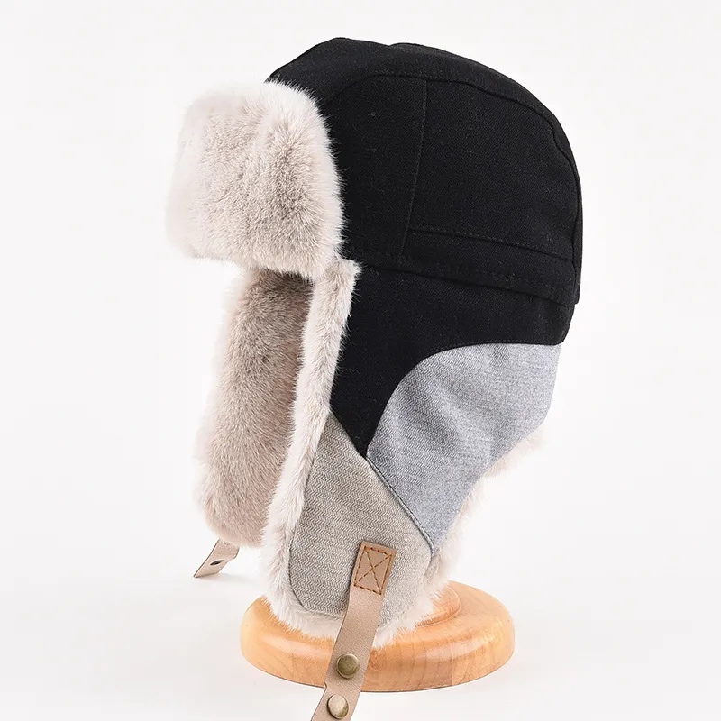 AAJF Cotton polyester Blend Trapper Hats Unisex-1
