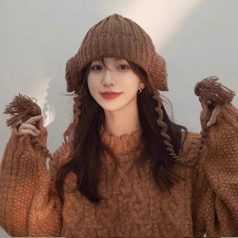 AAJF Rabbit Fur Blend Beanies Unisex-9