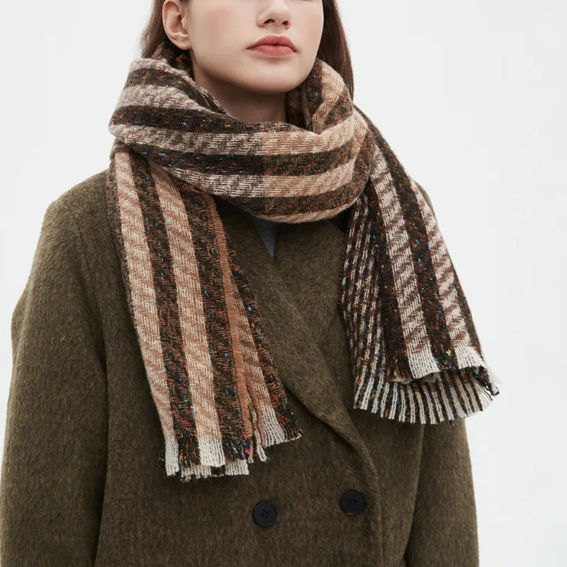 AAJF Polyester Knit Scarves Unisex-7