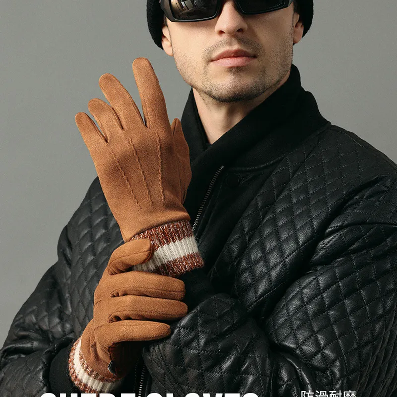 AAJF Knit Gloves Men-2