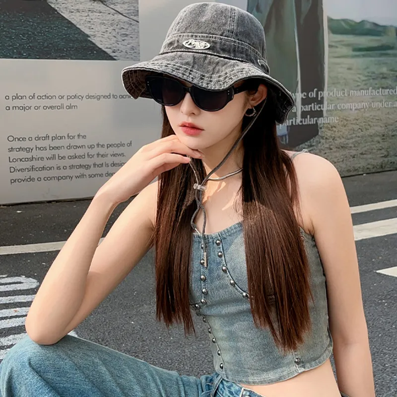 AAJF Polyester Cotton Blend Bucket Hats Unisex-4