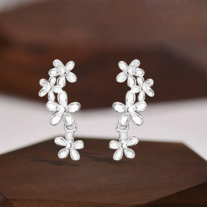 AAJF S999 Fine Silver Earrings Women's-4