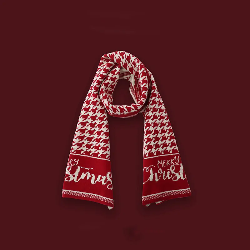 AAJF Polyester Knit Scarves Women's-7