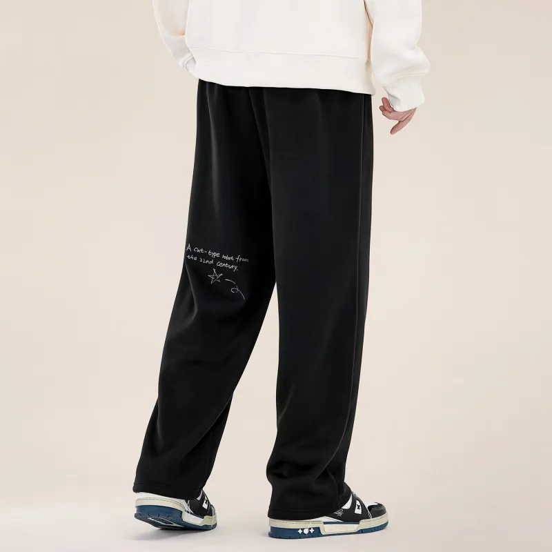 DoraemonA Knitted Sports Pants Regular Edition/Thickened And Fleece-Lined Unisex-3