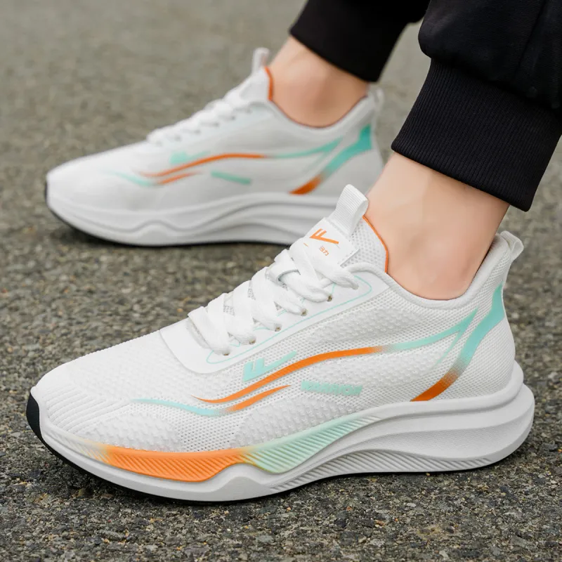Warrior Low Top Running Shoes Men's White-7