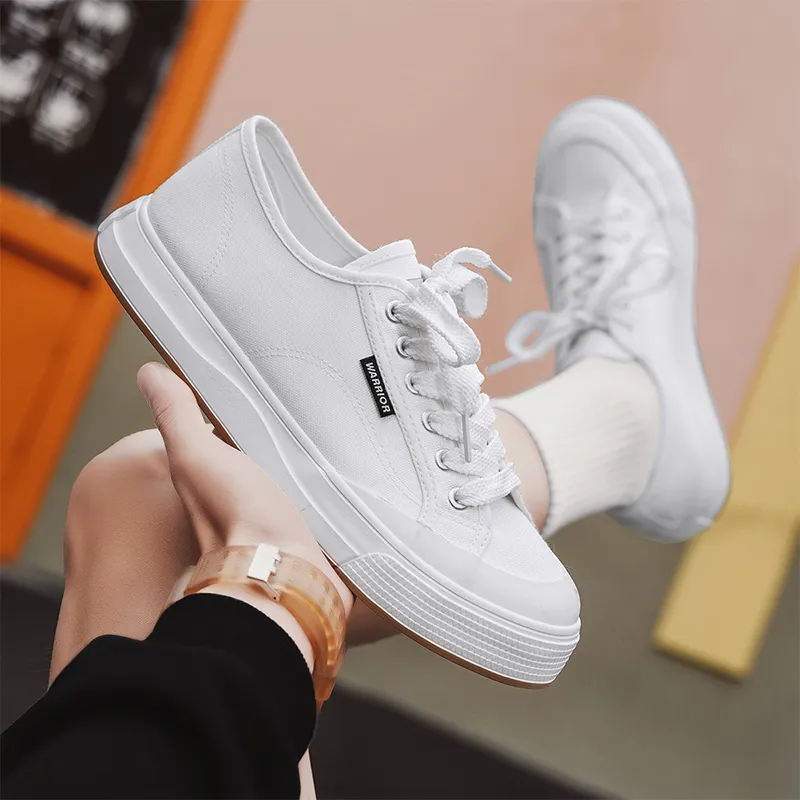 Warrior Slip Resistant And Breathable Low Top Canvas Shoes Unisex-27
