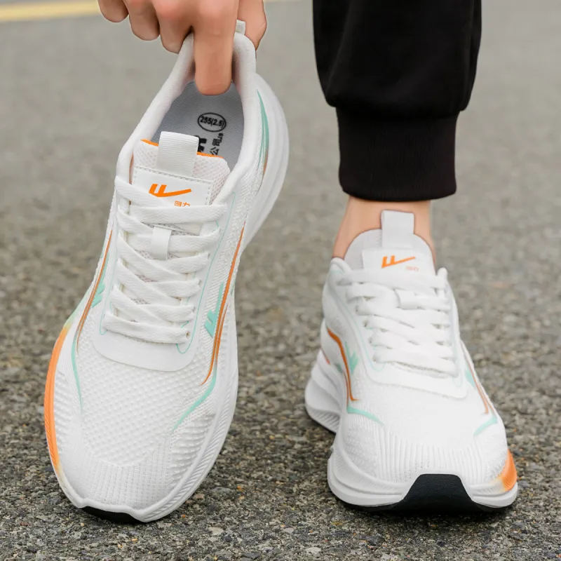 Warrior Low Top Running Shoes Men's White-6